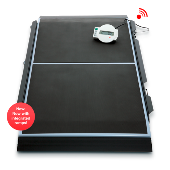 seca 656 - EMR-validated platform scale for stretchers